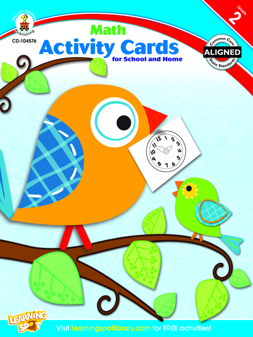 Title details for Math Activity Cards for School and Home, Grade 2 by Carson Dellosa Education - Available